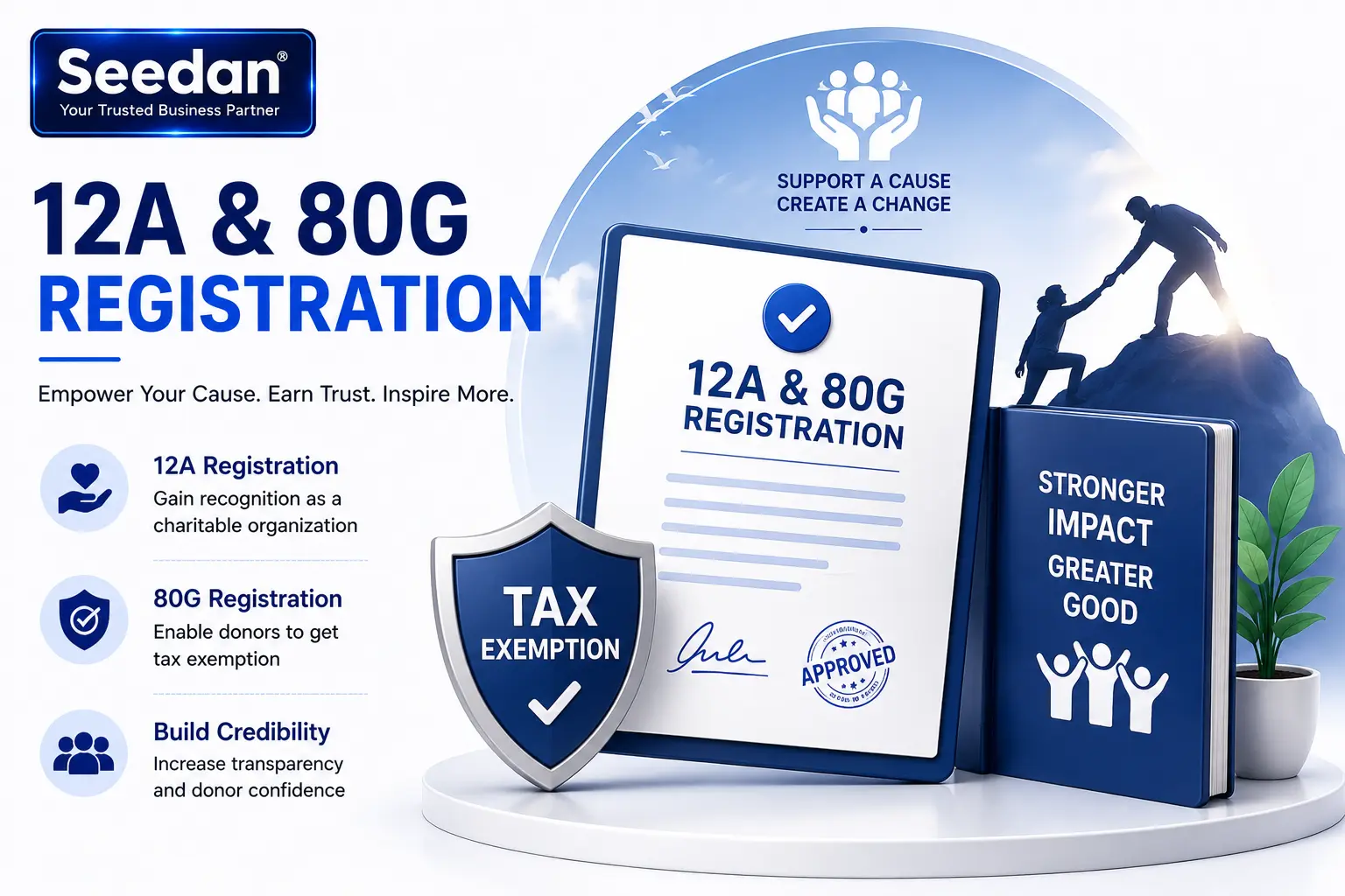 12A & 80G Registration — illustration
