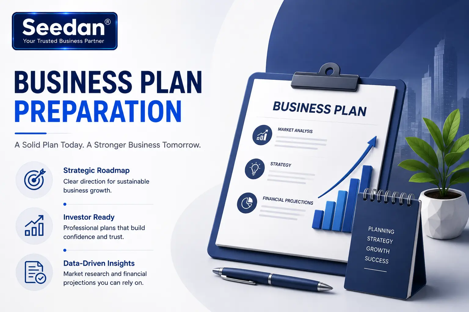 Business Plan Preparation — illustration