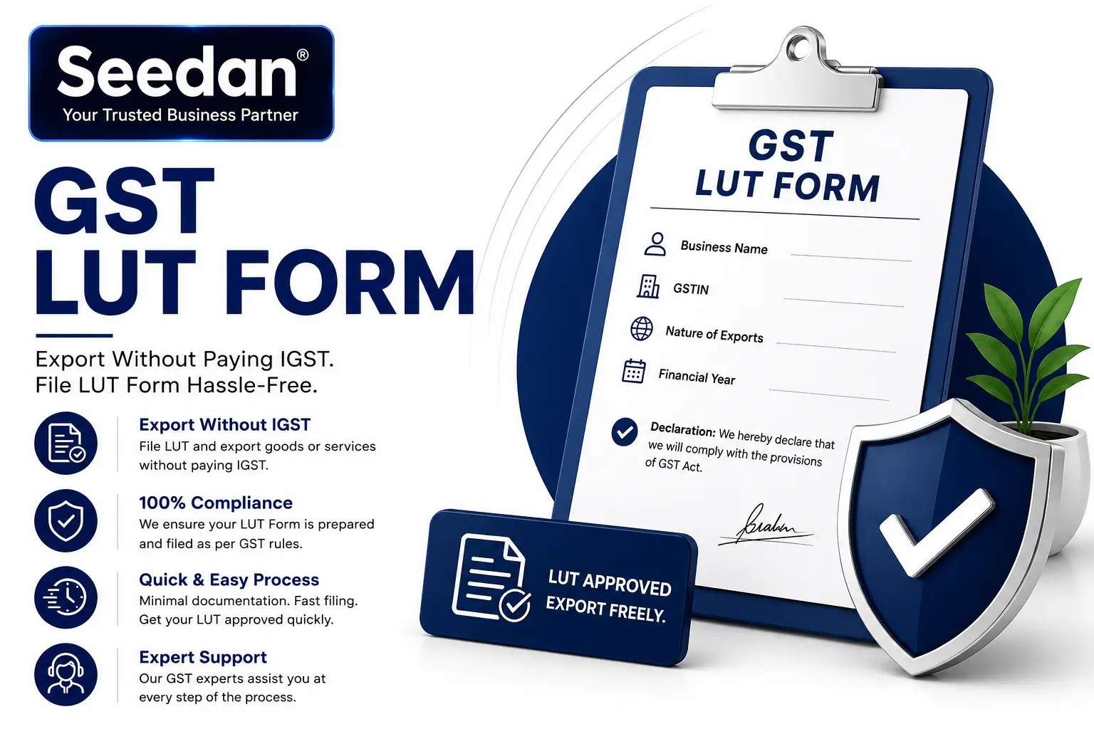GST LUT Form — illustration
