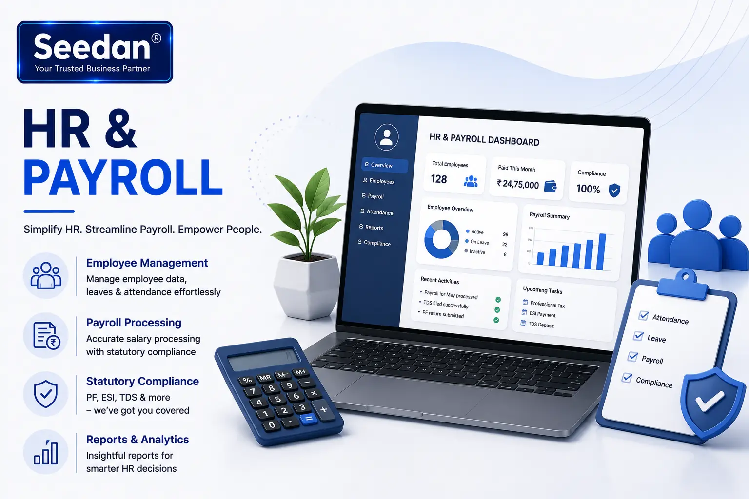 HR & Payroll — illustration