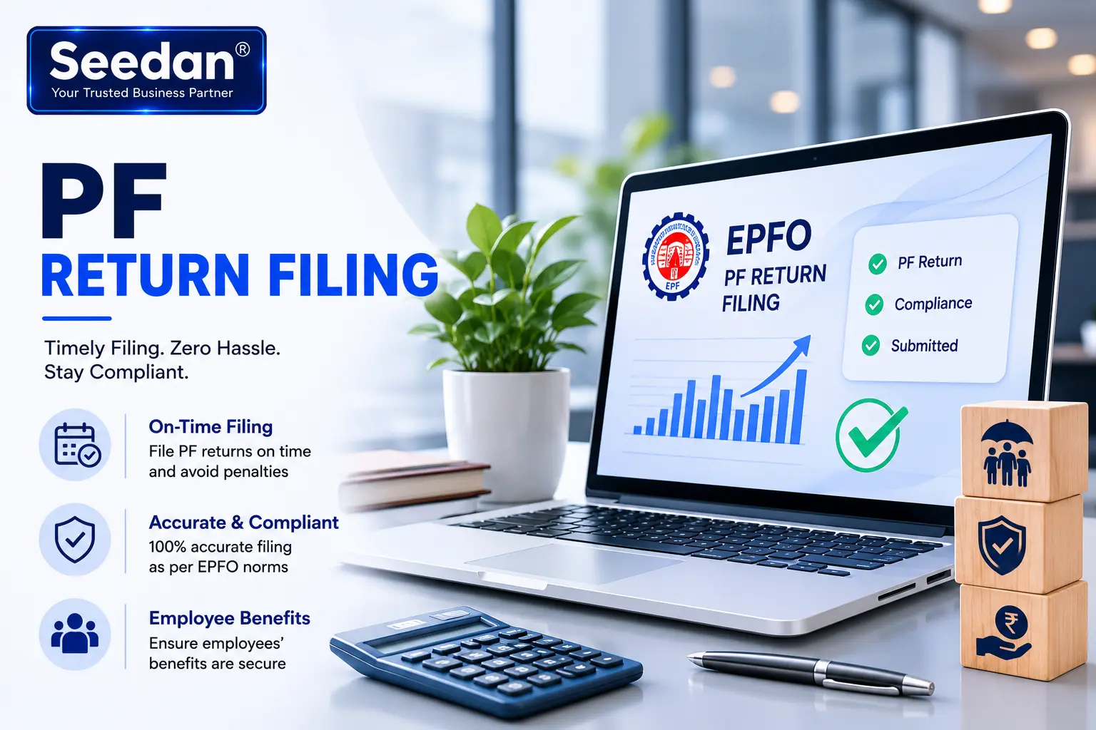 PF Return Filing — illustration