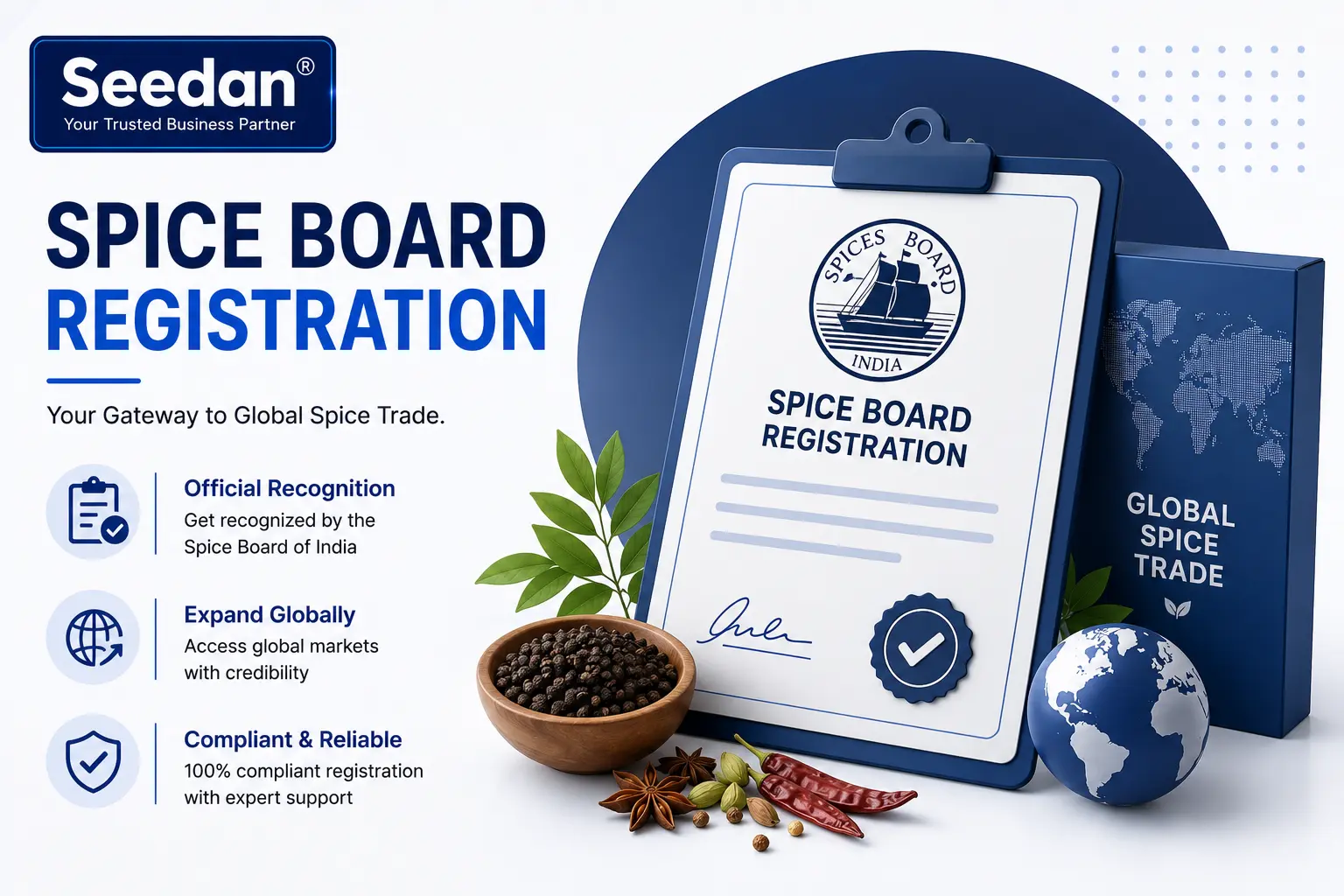Spice Board Registration — illustration