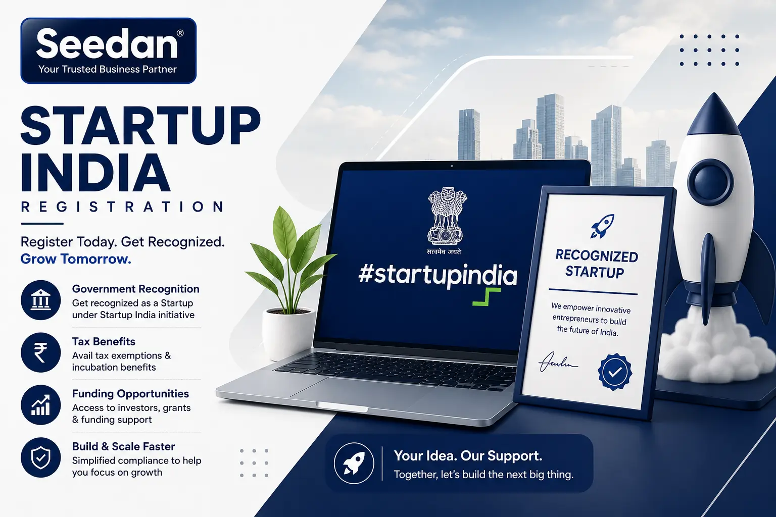 Startup India — illustration